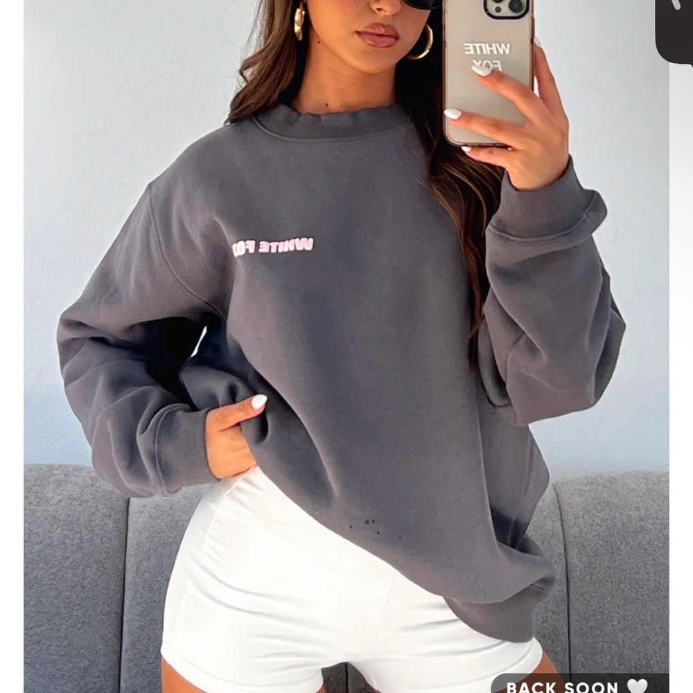 White Fox Sweatshirt
